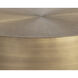 Creed 48 X 15 inch Antique Gold Coffee Table, Large